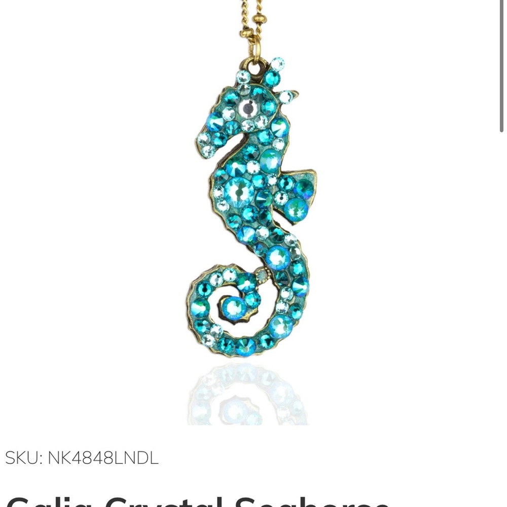 Ann koplik seahorse necklace